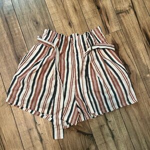 Striped Brown and Black Top